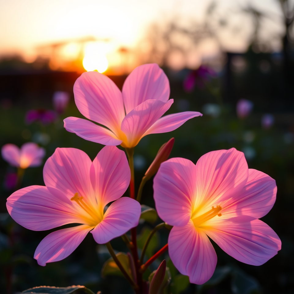 Pink Evening Primrose Flower Essence image 3