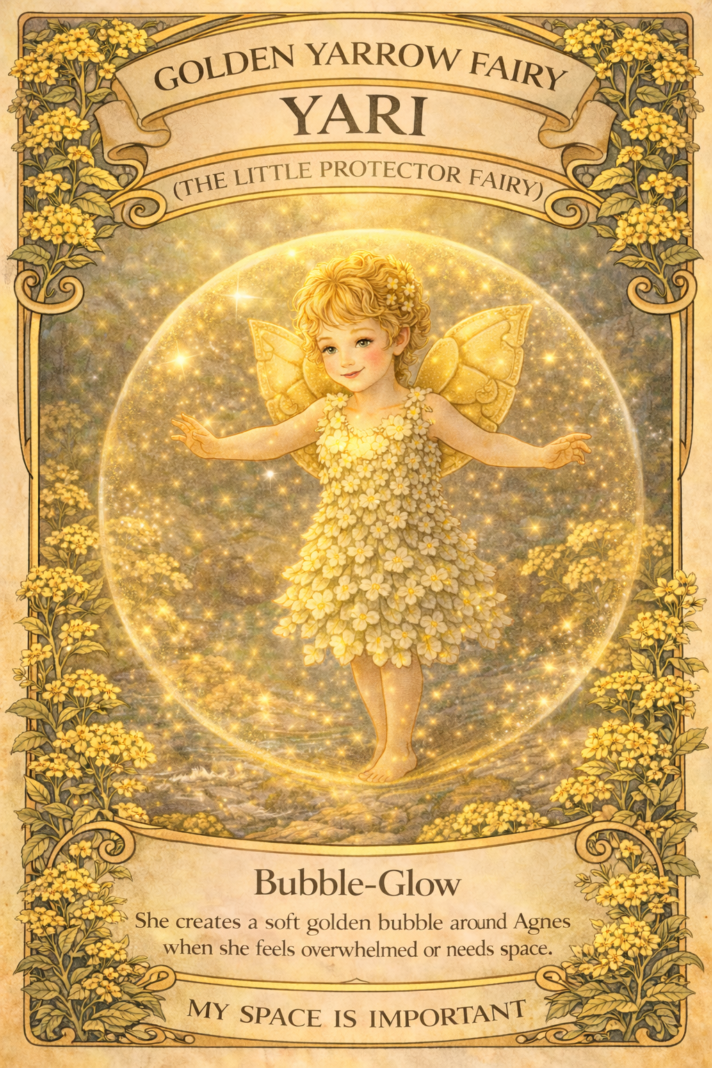 Golden Yarrow Flower Essence 'Aura Protection'