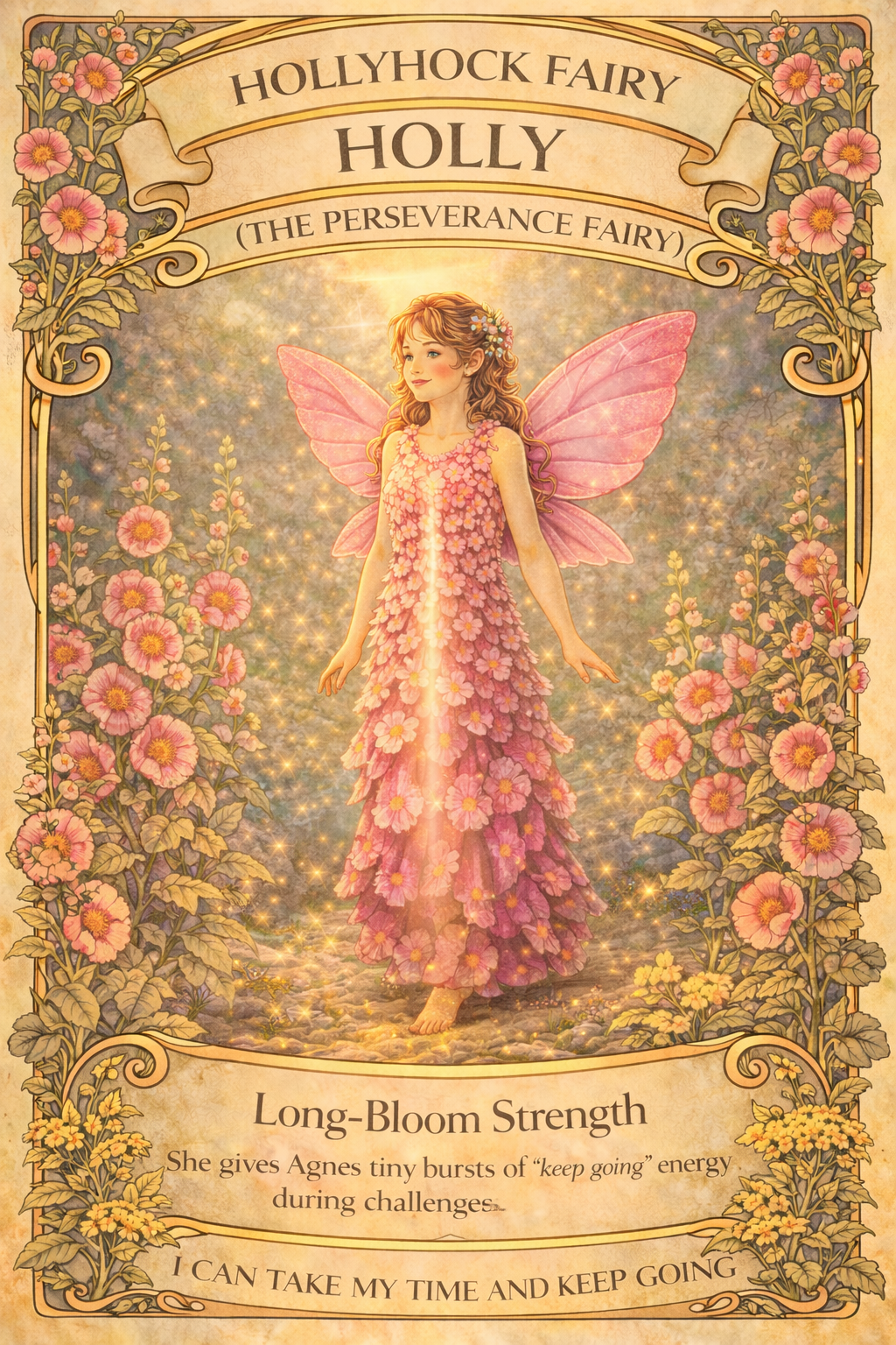 Hollyhock Flower Essence