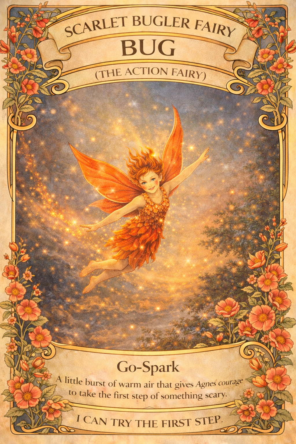 Scarlet Bugler Flower Essence