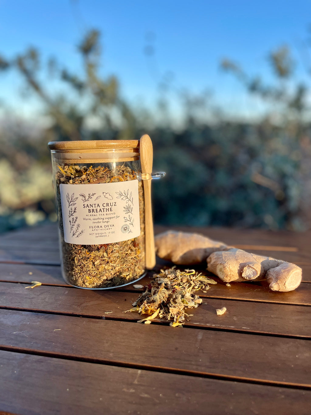 Santa Cruz Breathe — Herbal Tea Blend