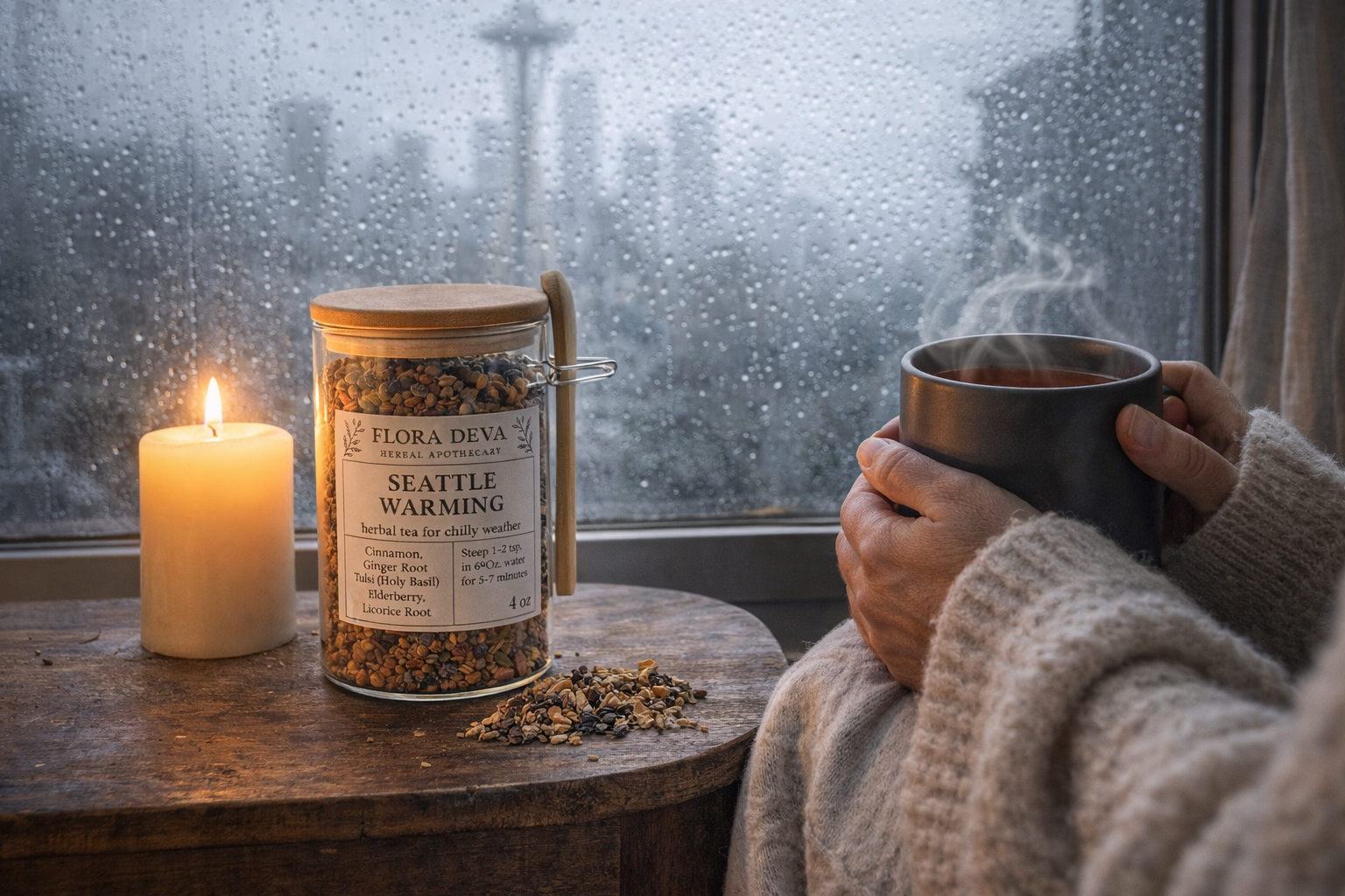 Seattle Warming Blend — Herbal Tea Blend