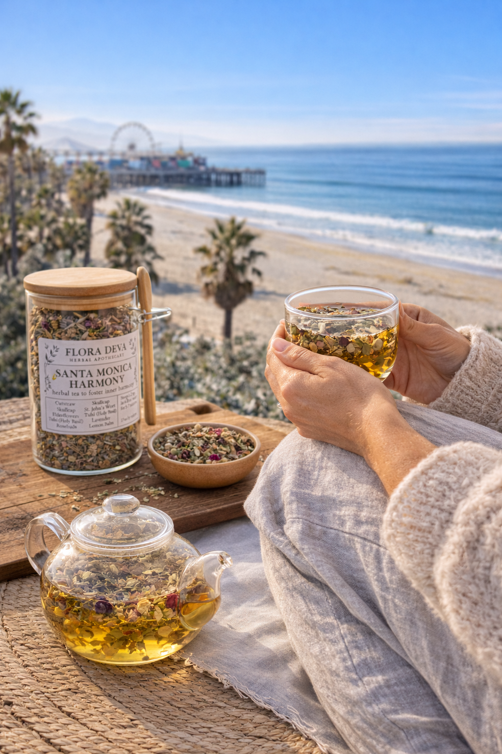 Santa Monica Harmony — Herbal Tea Blend