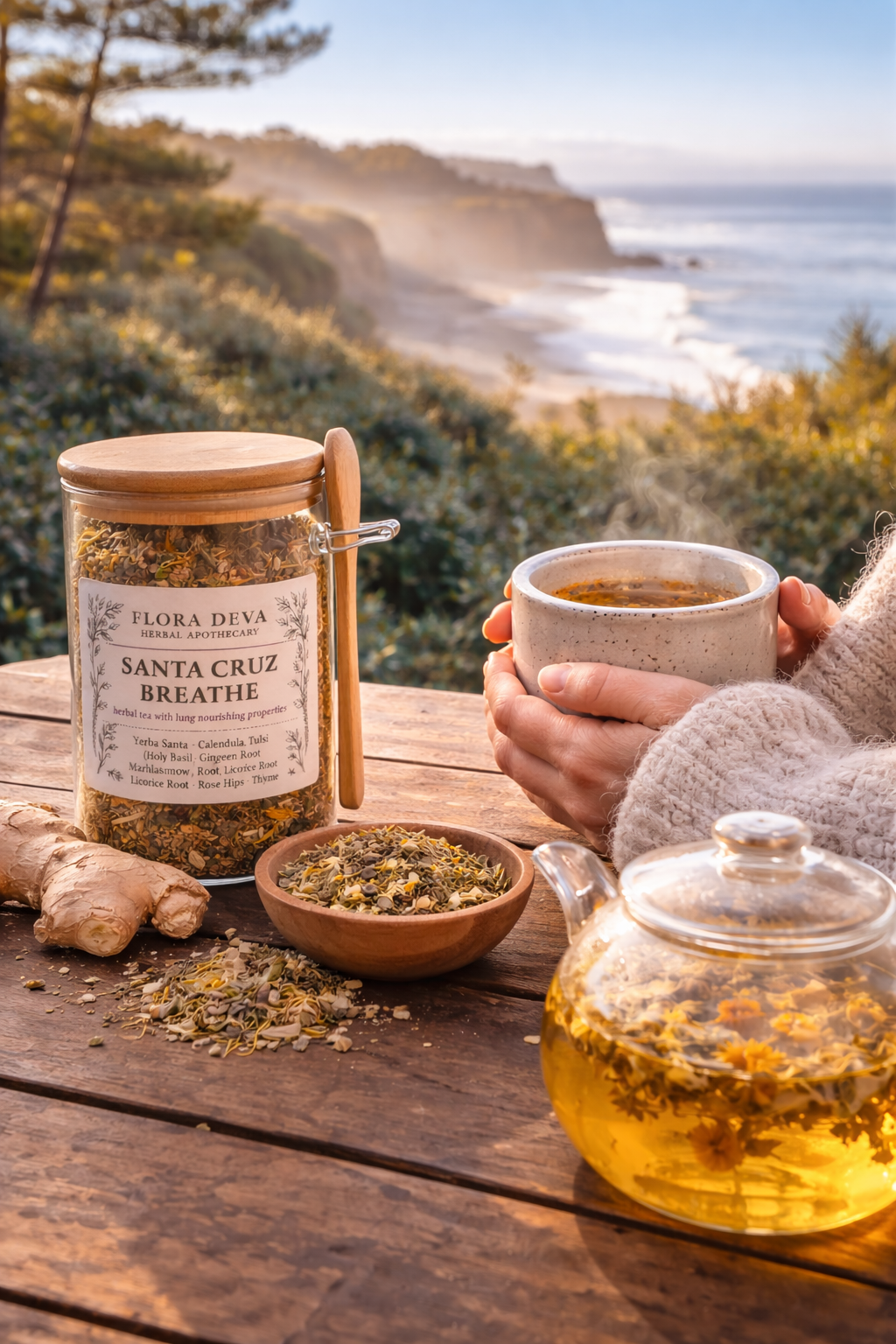 Santa Cruz Breathe — Herbal Tea Blend