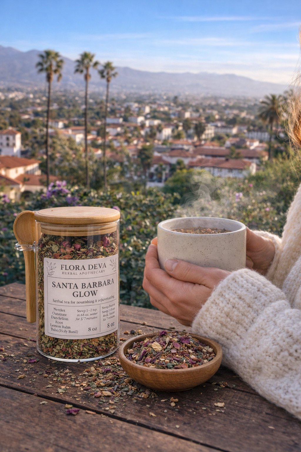 Santa Barbara Glow — Herbal Tea Blend